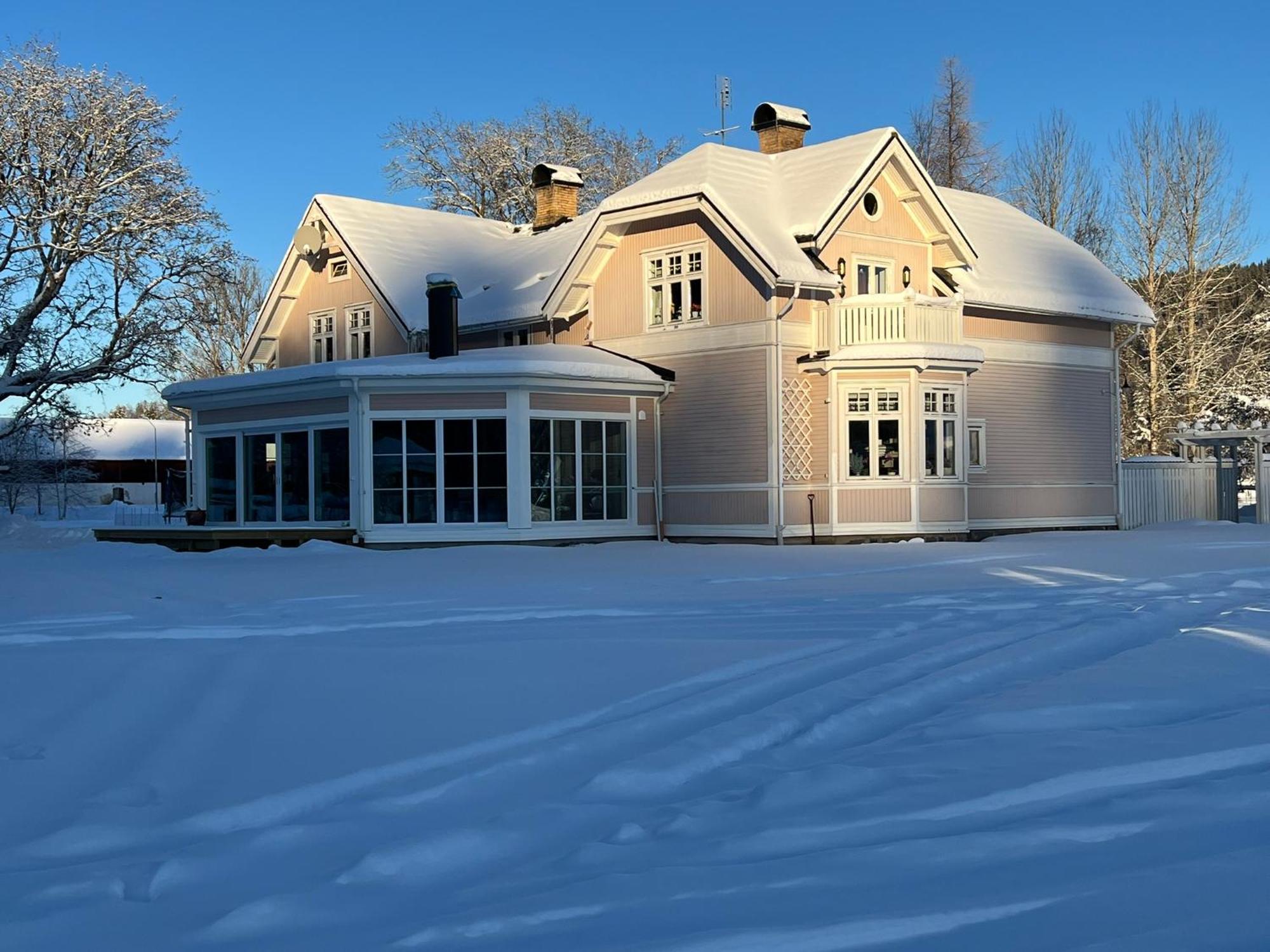 Rosa Huset Osebol Stöllet Exterior foto